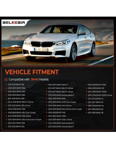 Tapa de Válvula de Motor Aluminio BELKEBIR 3.0L BMW 2010-2019 2