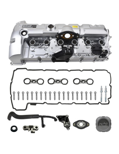 Cubierta de Válvula de Aluminio Mocar7 6004-065ALUW para BMW