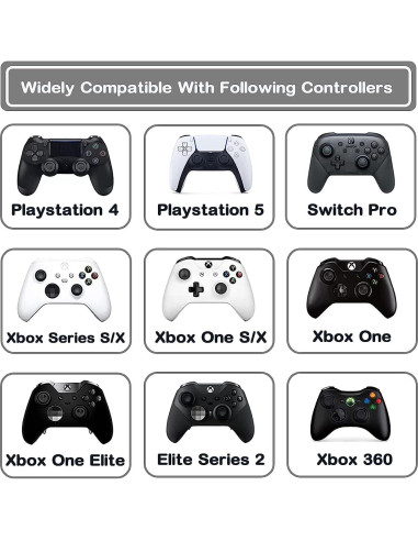 Anillos de Precisión 24PCS para PS4, PS5, Xbox, Switch