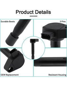 Paquete de Bobinas de Encendido AULINK UF242 para Honda Acura 2