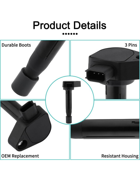 Paquete de Bobinas de Encendido AULINK UF242 para Honda Acura