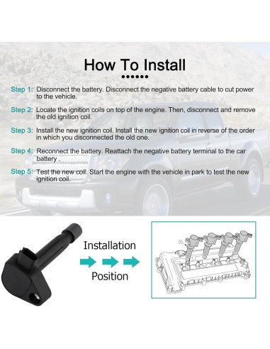 Paquete de Bobinas de Encendido AULINK UF242 para Honda Acura