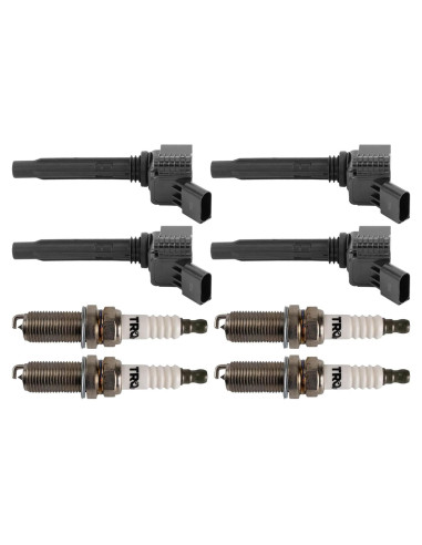 Kit de Encendido TRQ TKA05958 8 Piezas Bujías Iridio Audi VW