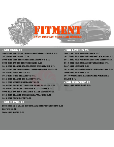 Paquete de Bobina de Encendido OYEAUTO UF553 y Bujías Iridio