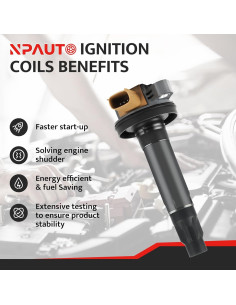 Juego de 6 Bobinas de Encendido NPAUTO UF-646 para Ford 3.5L V6 2