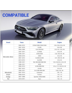 Bujía Doble Iridio X4XZ Compatible Mercedes-Benz y Dodge - Juego de 6 2