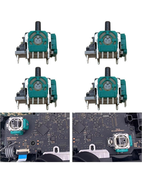 4 Piezas Joystick Analógico GruDawu para Controlador XBOX Series X/S