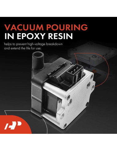 Bobina de Encendido A-Premium para Volkswagen y Seat