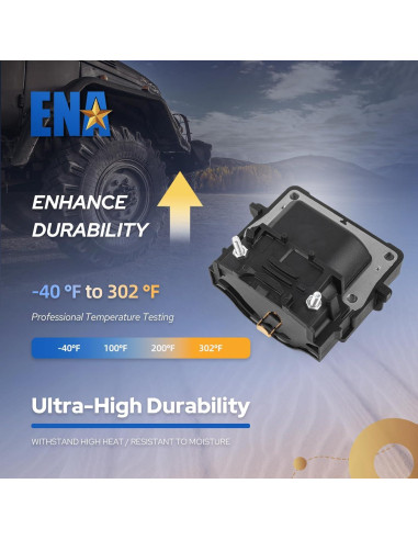 Pack de bobinas de encendido ENA UF111 C971 para Toyota