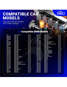 Bobinas de Encendido X4XZ UF667 6pcs para BMW 1-7 Serie 2