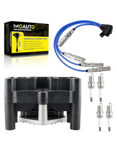 Kit Bobinas de Encendido MOAUTO UF277 + 4 Bujías Iridio
