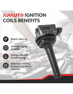 Bobinas de Encendido NPAUTO UF341 Juego de 5 para Volvo 2