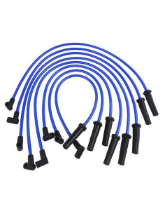 Cables de Encendido de Bujía JDMON 10.5mm para Ford BBF