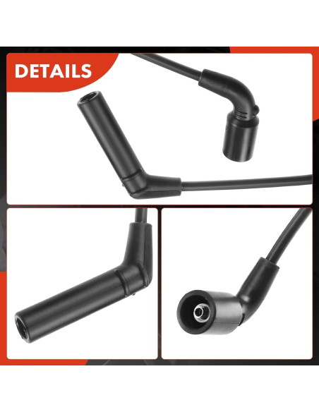 Cables de Bujía A-Premium para Chevrolet Matiz y Spark 2011-2015