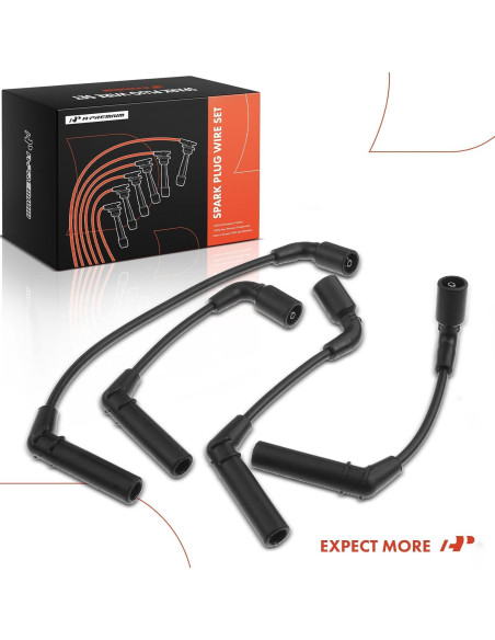 Cables de Bujía A-Premium para Chevrolet Matiz y Spark 2011-2015