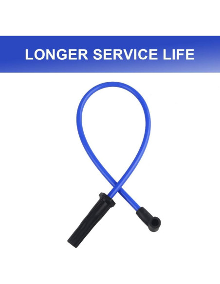 Cables de Encendido de Bujía JDMON 10.5mm para Ford BBF