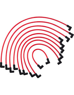 Juego de Cables de Bujía Spocoro 10.5mm para Chevy 350 383 454 2