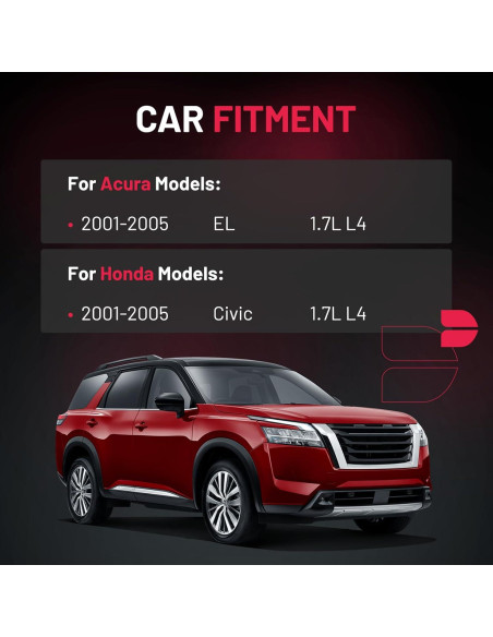 Paquete Bobina de Encendido UF400 y Bujía ZFR6FGP BDFHYK para Honda Civic 2001-2005