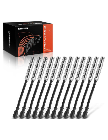 Cables de Bujía A-Premium 12 Compatible Chrysler y Mercedes