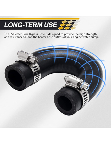 Manguera de Bypass Calentador Somusen 5/8" y 3/4" para GM