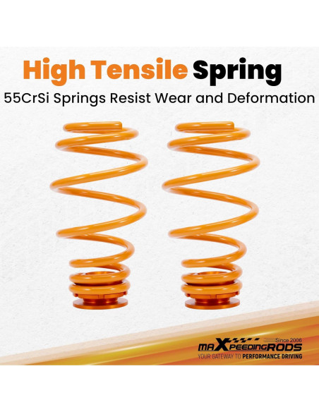 Amortiguadores Ajustables maXpeedingrods para VW Jetta y Golf