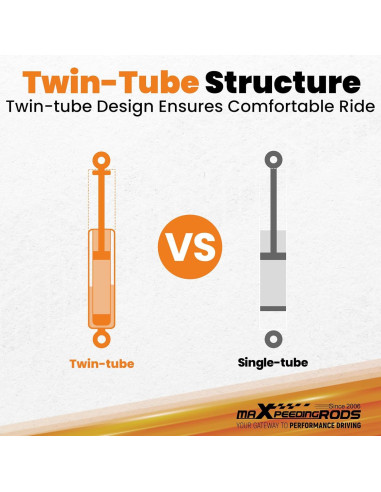 Amortiguadores Ajustables maXpeedingrods para VW Jetta y Golf