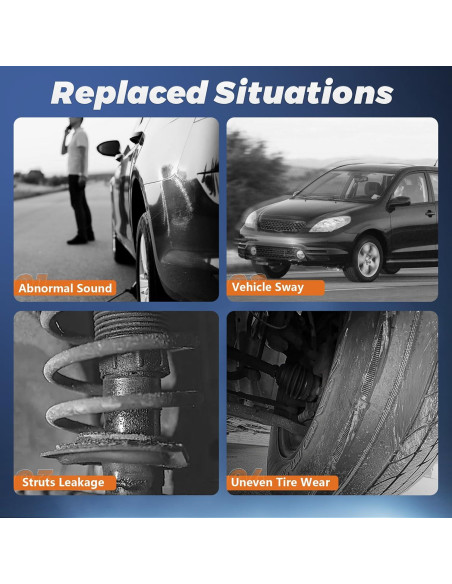 Conjunto de Amortiguadores Traseros KUIPERAUTO 2002-2008 RWD