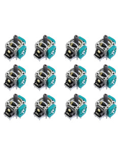 12 Piezas Palancas Joystick 3D Auto-plaza Compatible X-One PS4