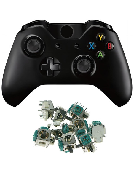 12 Piezas Palancas Joystick 3D Auto-plaza Compatible X-One PS4