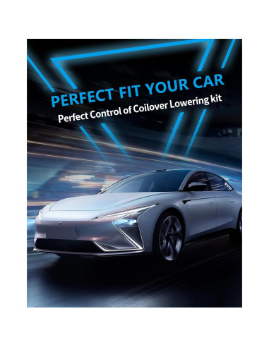 Amortiguadores Coilover Ajustables ECCPP para Nissan Sentra 2013-2019