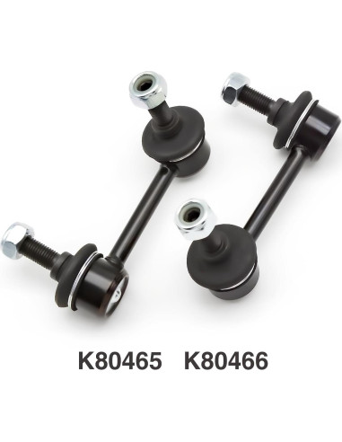 Enlaces de barra estabilizadora trasera Ynovvo K80465 K80466