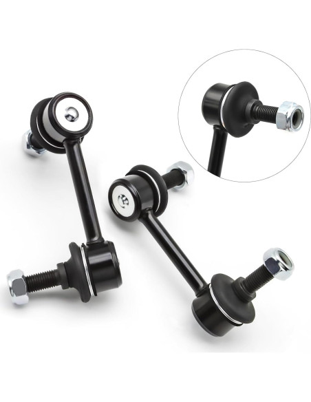 Enlaces de barra estabilizadora trasera Ynovvo K80465 K80466