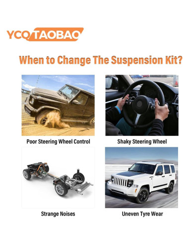 Kit de Enlace de Barra Estabilizadora Frontal 2x YCQTaoBao Audi