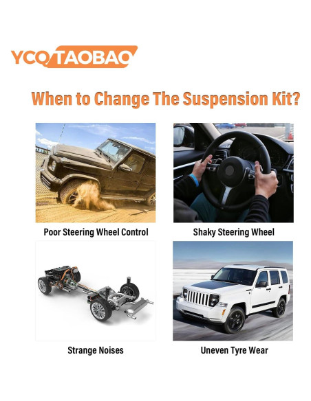 Kit de Enlace de Barra Estabilizadora Frontal 2x YCQTaoBao Audi