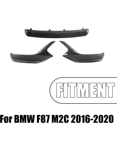Divisor Labio Frontal BMW F87 M2C 2016-2020 ABS Carbono