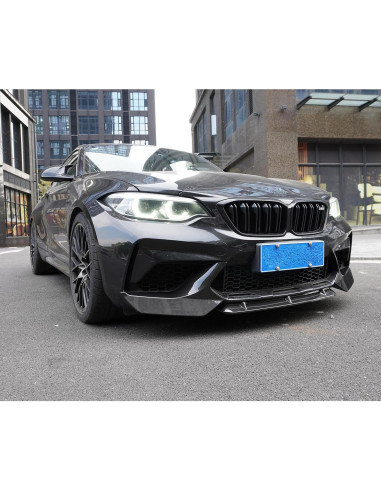 Divisor Labio Frontal BMW F87 M2C 2016-2020 ABS Carbono