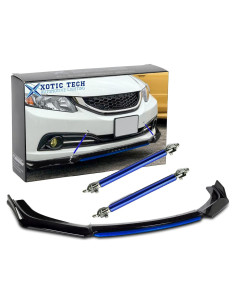 Labio de Parachoques Frontal Xotic Tech Ajustable 20-28cm Negro/Azul
