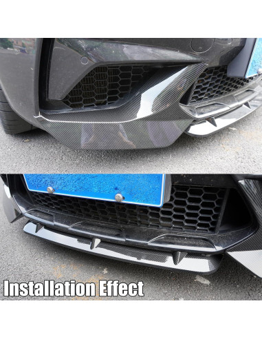 Divisor Labio Frontal BMW F87 M2C 2016-2020 ABS Carbono