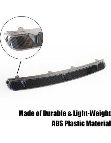 Divisor Labio Frontal BMW F87 M2C 2016-2020 ABS Carbono