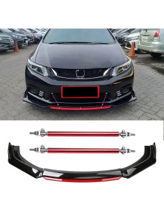 Labio de Parachoques Frontal Universal DREAMIZER con Soporte 2