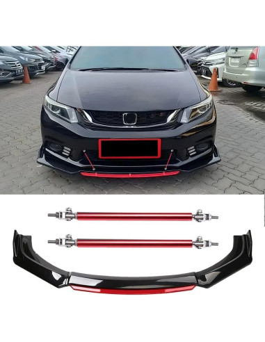 Labio de Parachoques Frontal Universal DREAMIZER con Soporte