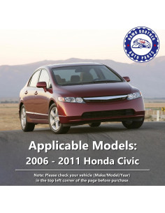 Enlaces de barra estabilizadora HAWK BROTHER K80768 K80769 para Honda Civic y Acura CSX 2