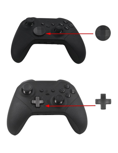 D-Pads 2 en 1 Dogxiong para Xbox Elite 2 y 1 - Acero Inoxidable