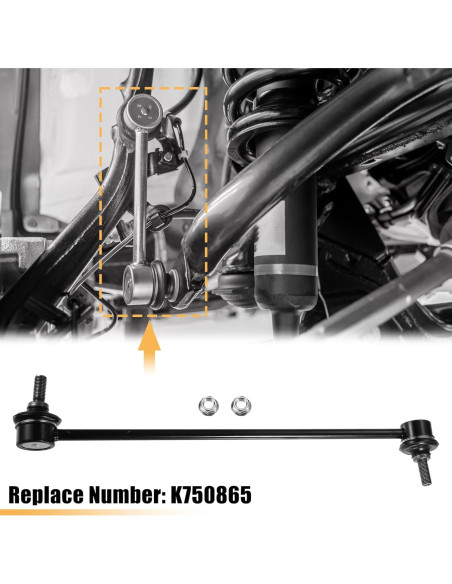 Enlaces de Barra Estabilizadora Delantera X AUTOHAUX para Honda