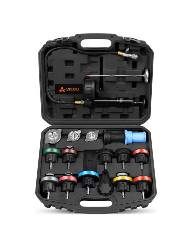 Kit de Prueba de Presión del Radiador ADAFIRST 18PCS