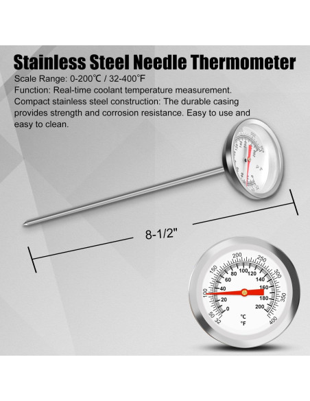 Kit de Prueba de Presión del Radiador ADAFIRST 18PCS