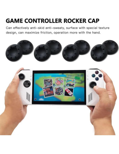 20 Tapas de Agarre de Silicona para Joystick Xbox/PS5/PS4