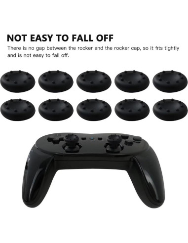20 Tapas de Agarre de Silicona para Joystick Xbox/PS5/PS4