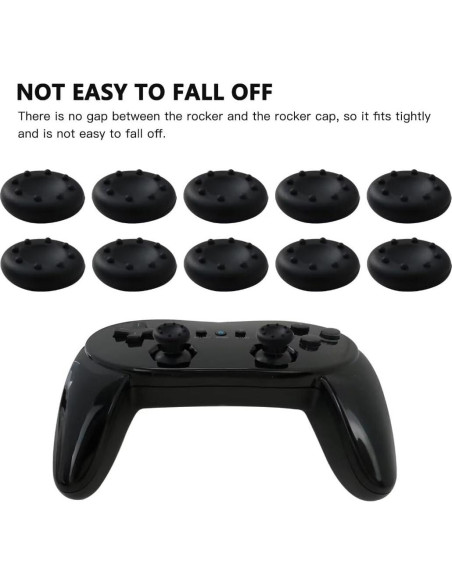 20 Tapas de Agarre de Silicona para Joystick Xbox/PS5/PS4