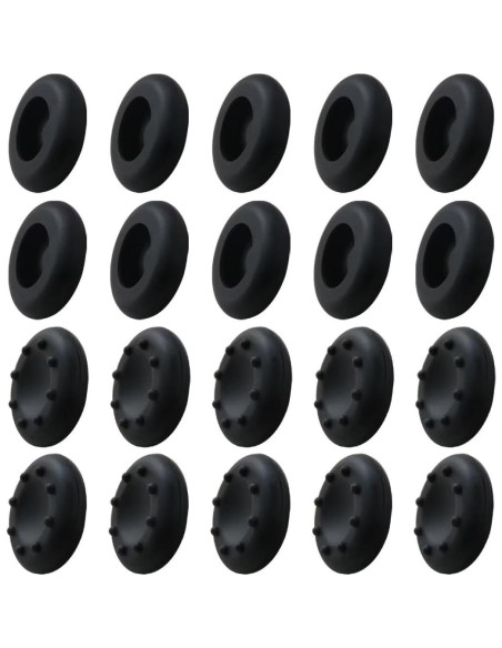 20 Tapas de Agarre de Silicona para Joystick Xbox/PS5/PS4